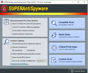 SUPERAntiSpyware Professional X Crack 