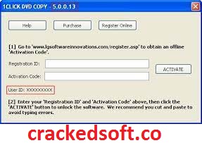 1CLICK DVD Copy Pro 6.6.2.3 Crack