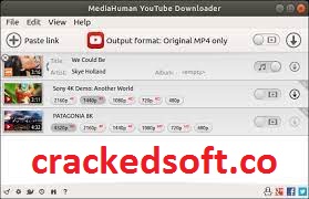 MediaHuman YouTube Downloader 4.1.1.32 Crack 