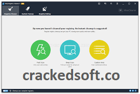Wise Registry Cleaner Pro 10.9.1 Crack