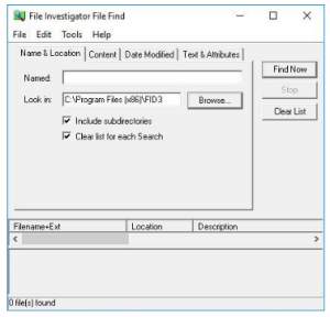 File Investigator Tools Crack